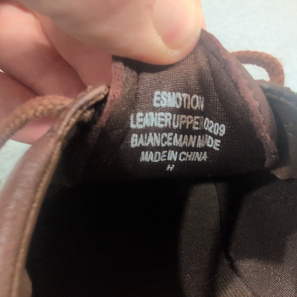 Easy Spirit Anti Gravity Brown Leather Lace Up Oxford Shoes Women Size 5 - Picture 6 of 8